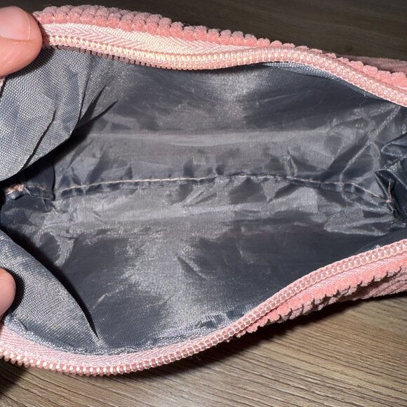 Y2K Shoulder Bag Corduroy Pink - Picture 4 of 7